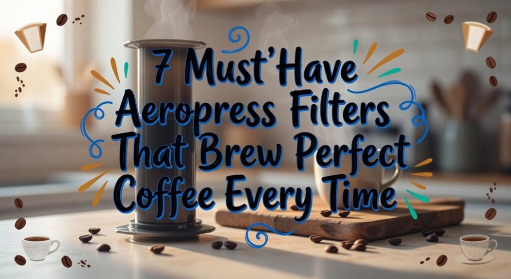 aeropress filters ensure perfect coffee