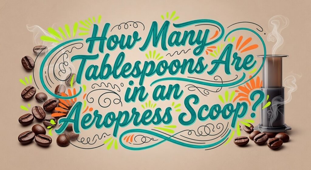 aeropress scoop equals two tablespoons