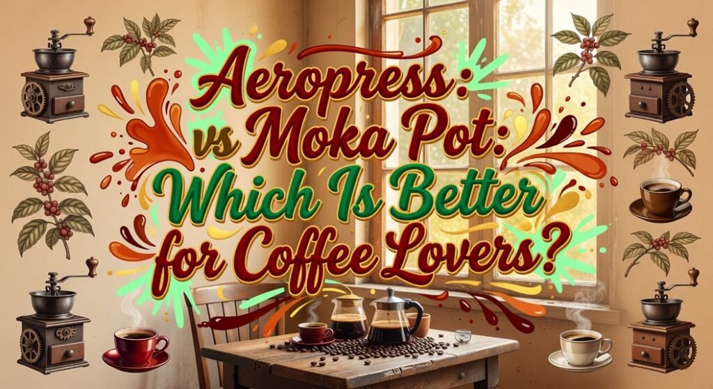 aeropress vs moka comparison showdown