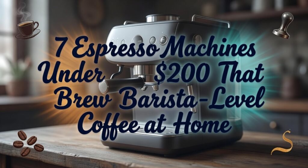 affordable barista level espresso machines