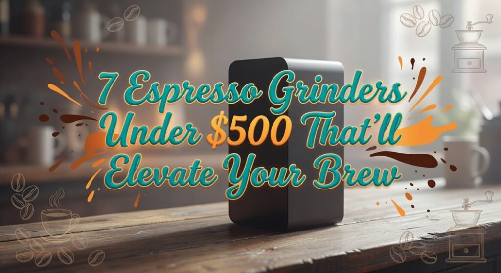 affordable espresso grinders lineup