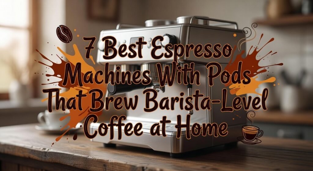 barista level pod espresso