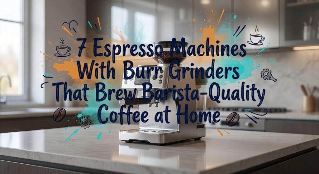 barista quality espresso with burr grinders