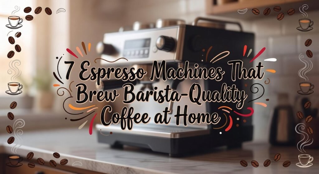 barista quality home espresso machines