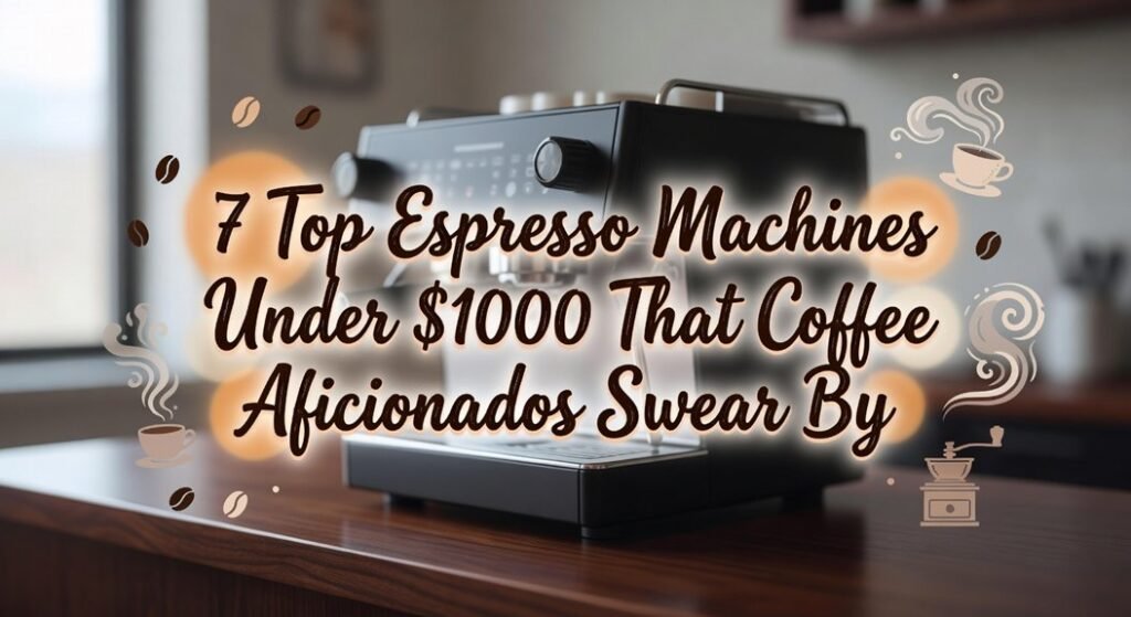 best espresso machines under 1000