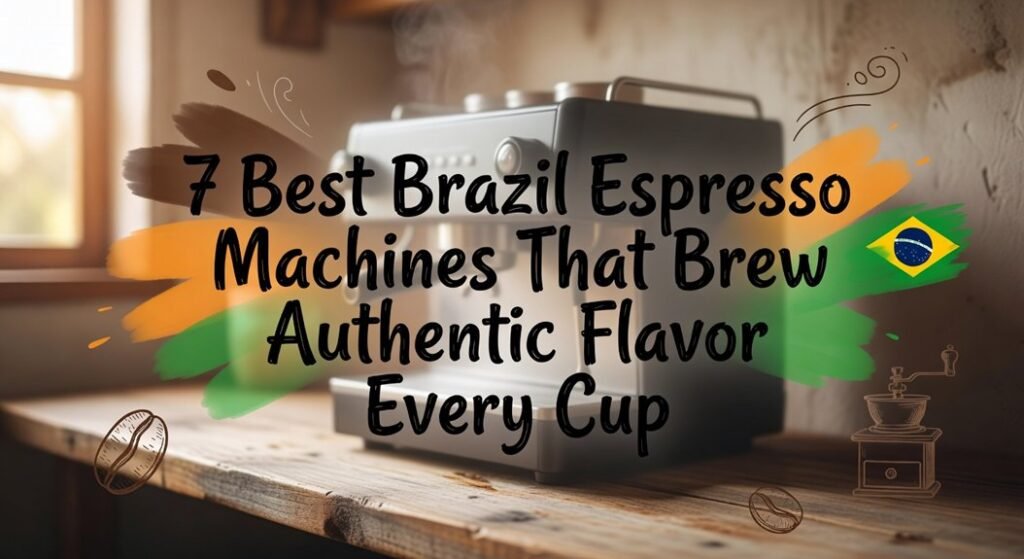 brazil espresso machines selection