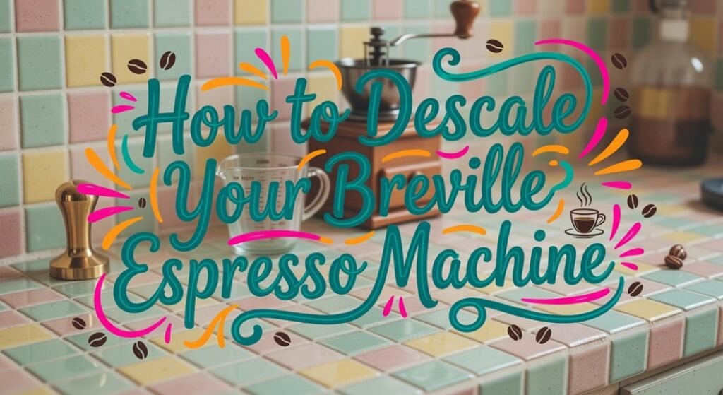 breville espresso machine descaling