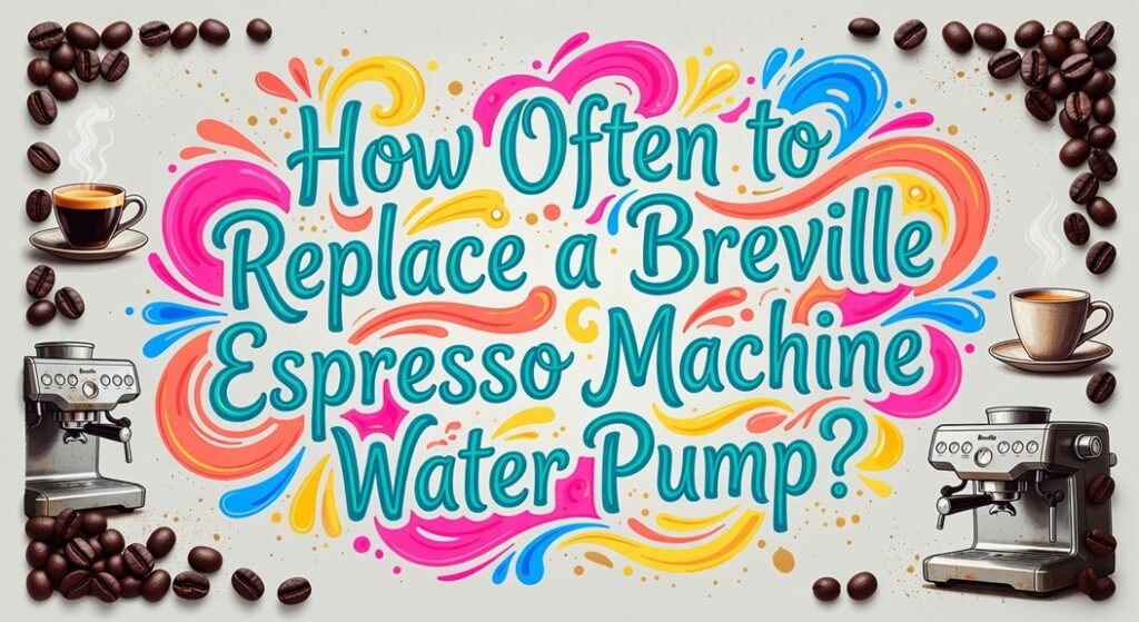 breville espresso pump replacement frequency