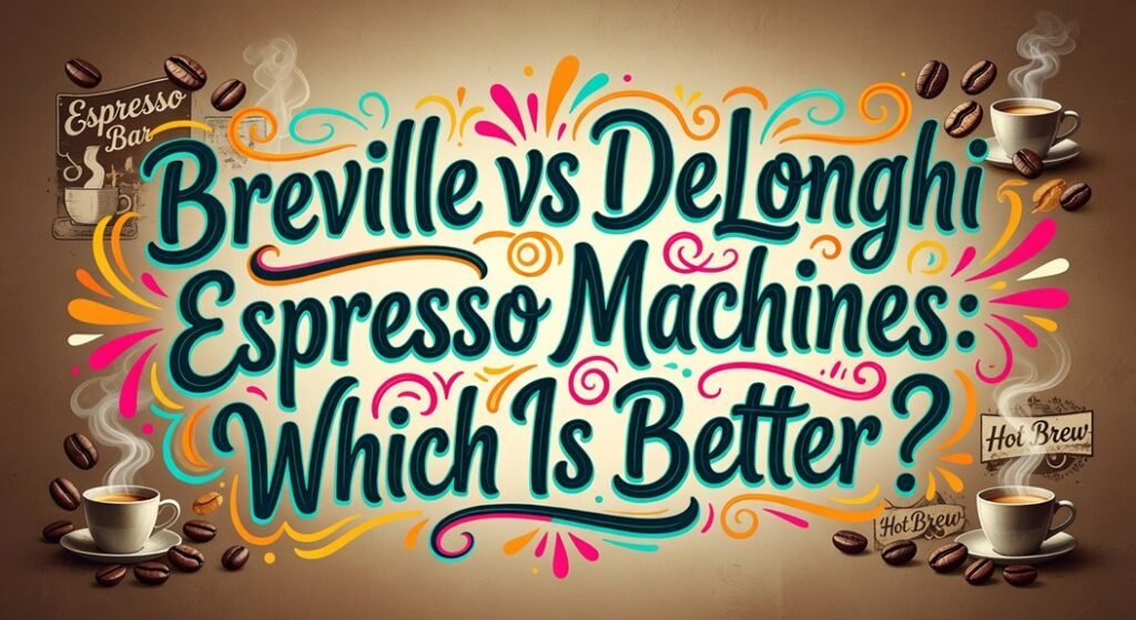 breville vs delonghi comparison