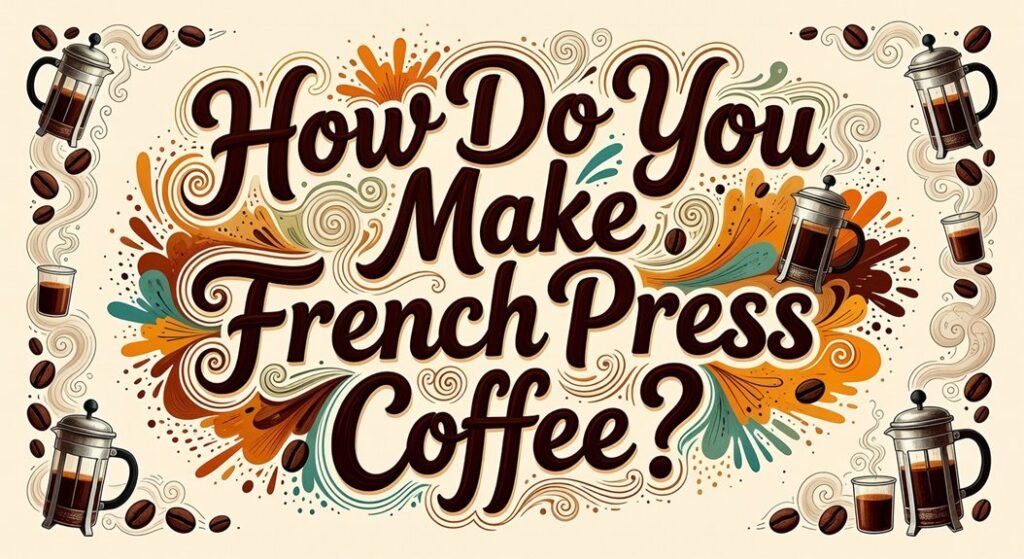 brew coffee with french press