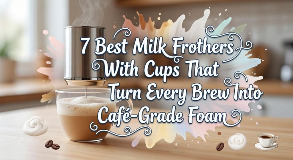 caf grade milk frothers cups