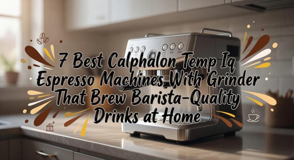 calphalon espresso machines grinder