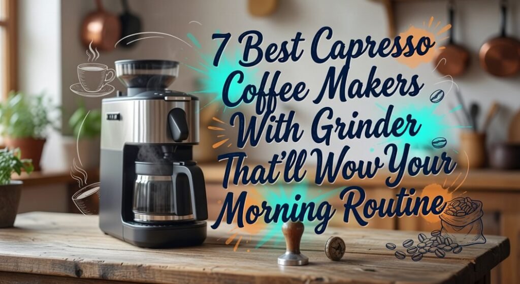 capresso coffee makers with grinder