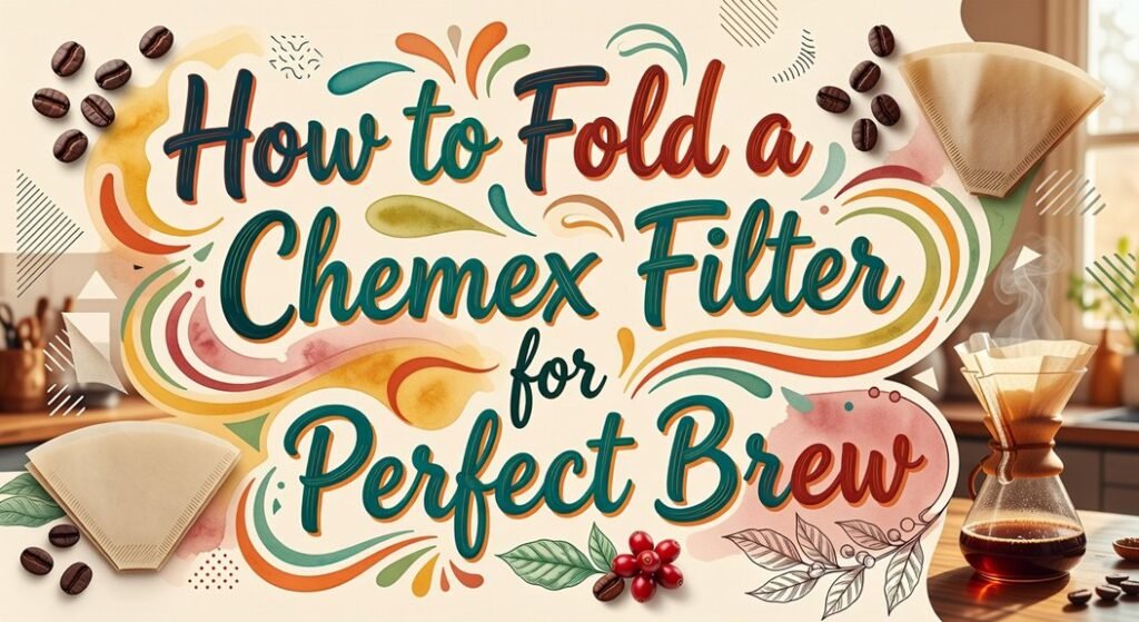 chemex filter folding guide