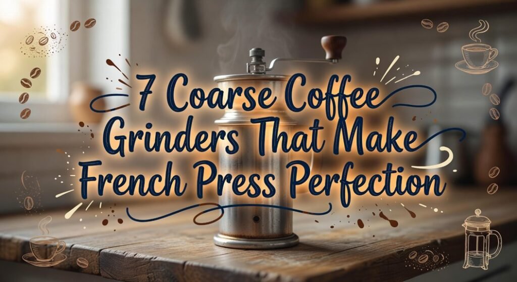 coarse coffee grinders for french press