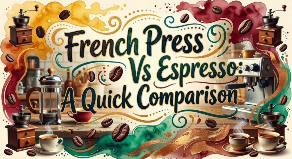 coffee brewing method contrast