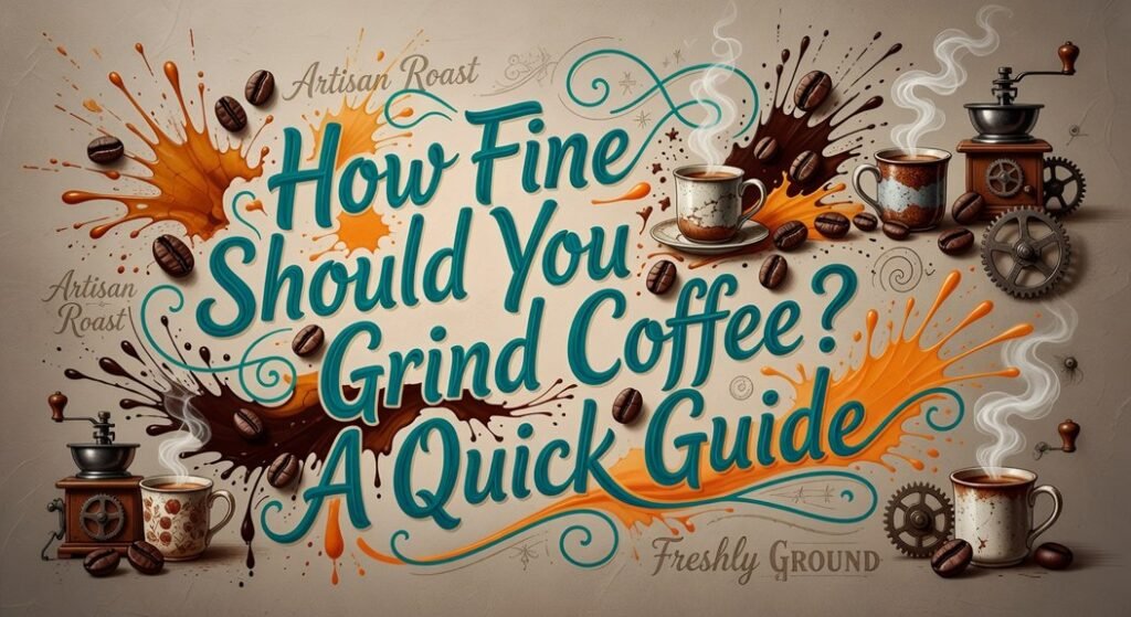 coffee grind size guide
