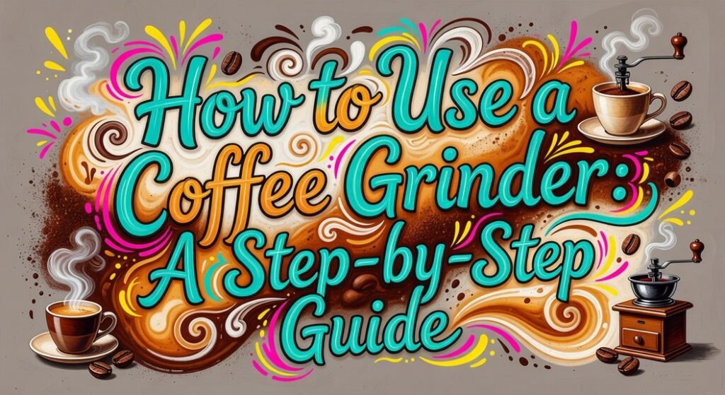 coffee grinding step by step