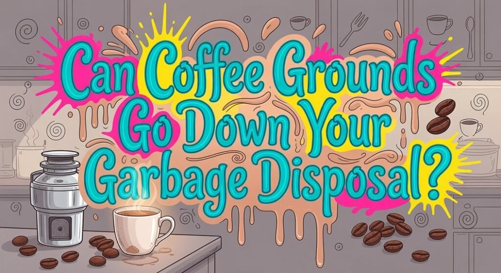 coffee grounds clog disposal