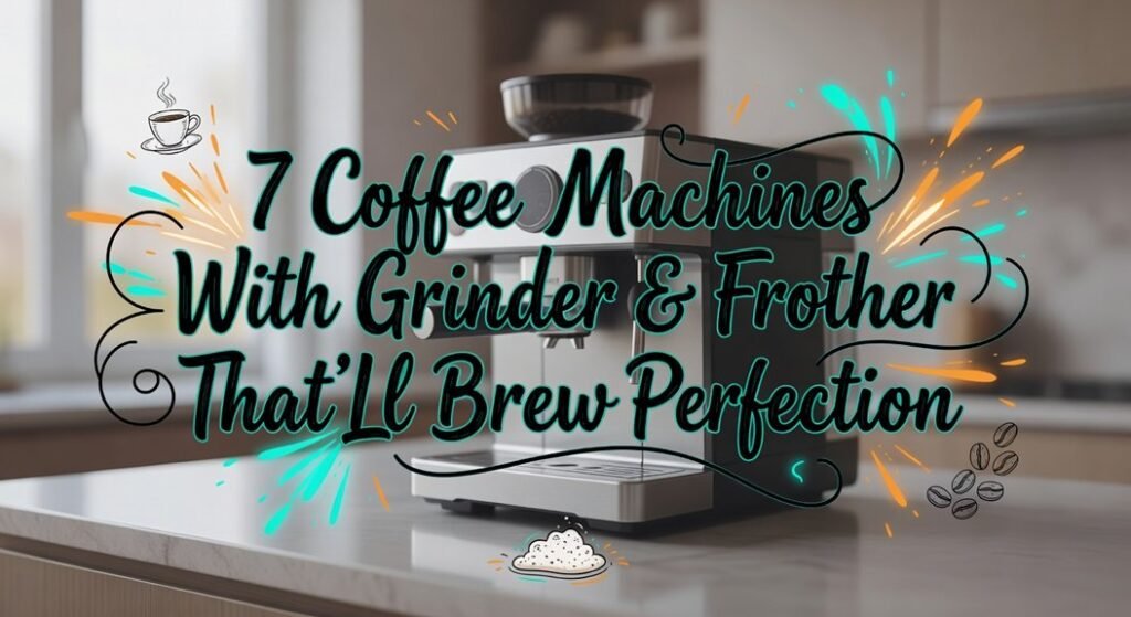 coffee machines with grinder and frother