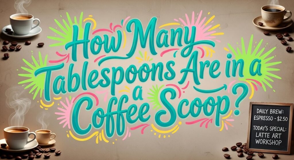 coffee scoop equals tablespoons