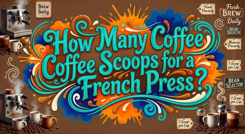 coffee scoops per french press