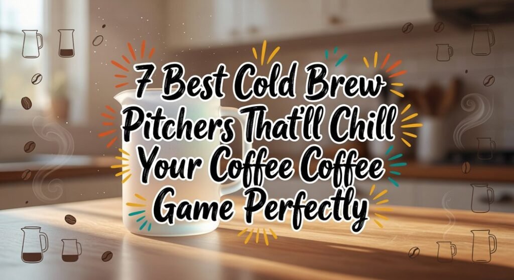 cold brew pitcher guide