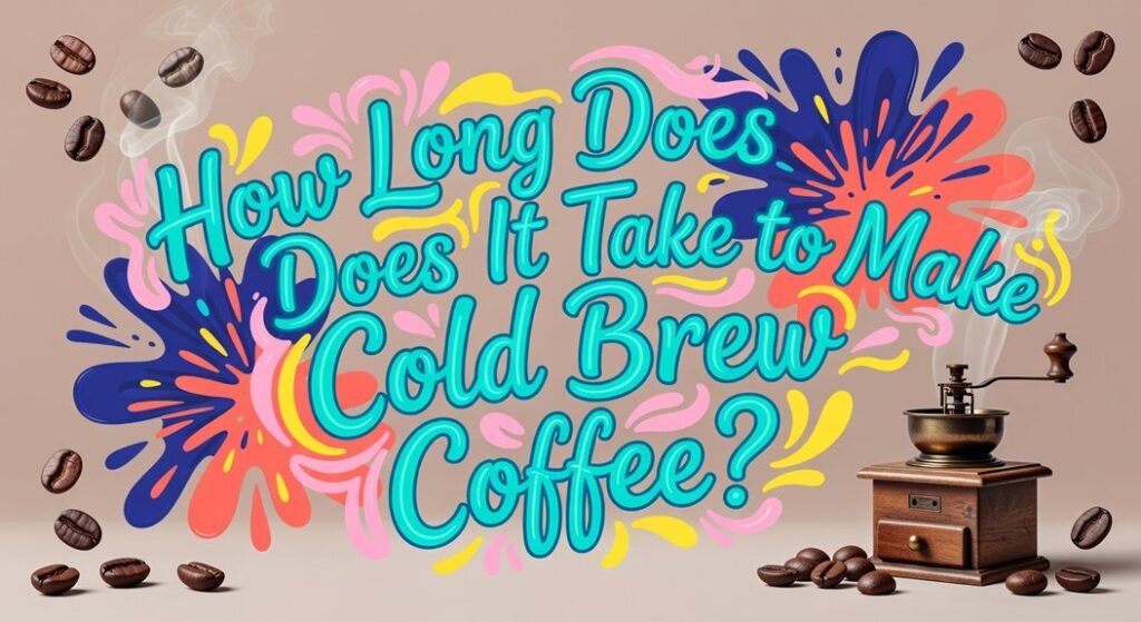 cold brew takes twelve hours