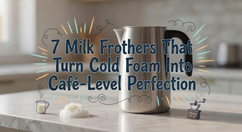 cold foam milk frothers