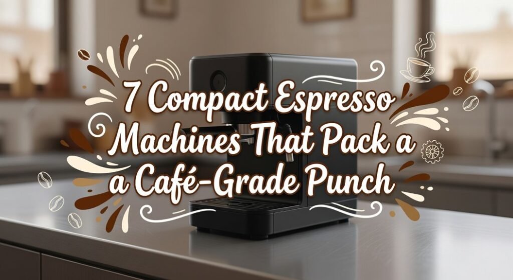compact espresso machines deliver caf grade punch