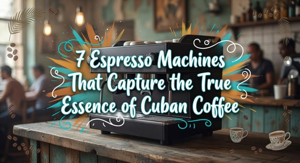 cuban coffee espresso essentials