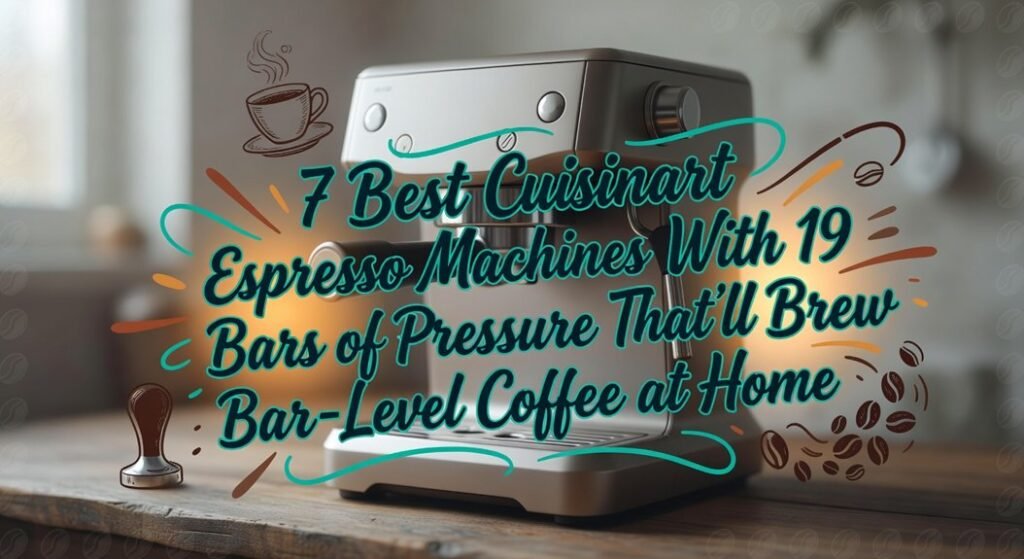 cuisinart 19 bar espresso machines