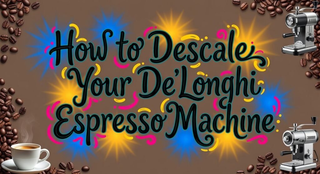 de longhi espresso descaling guide