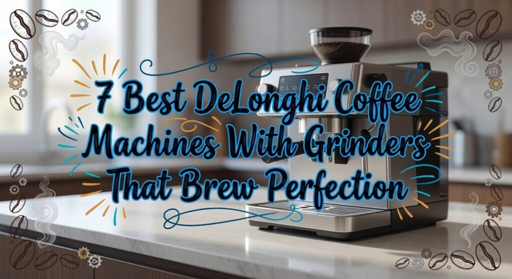 delonghi coffee machines with built in grinders