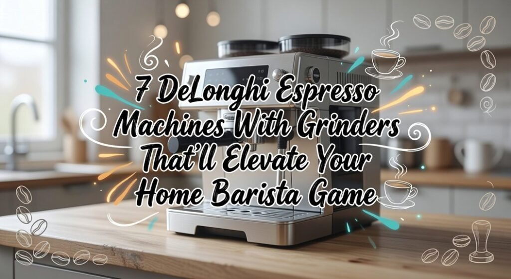 delonghi espresso machines with grinders