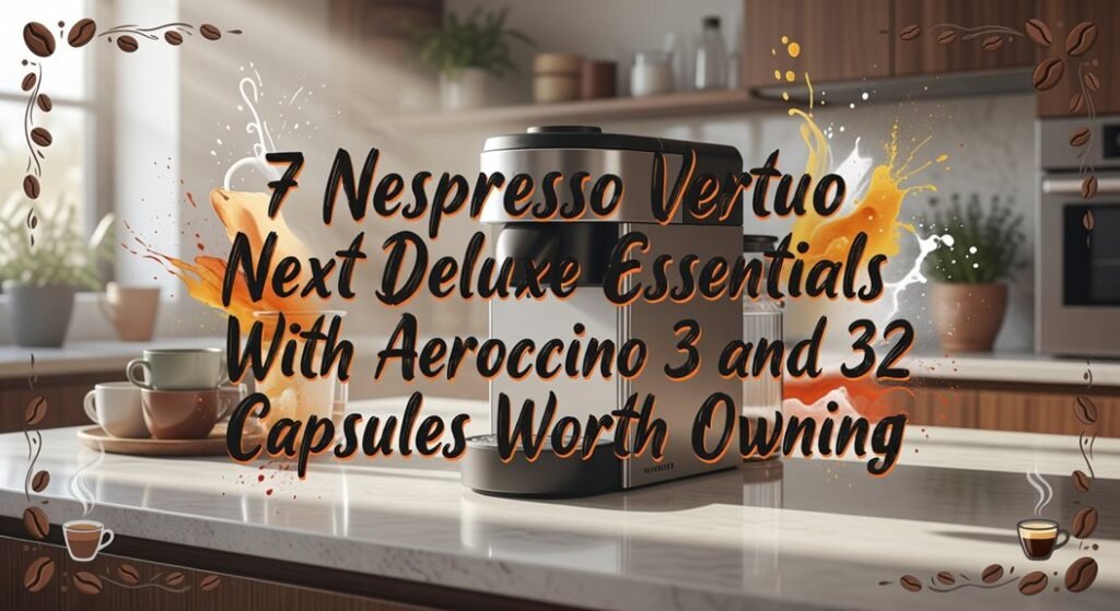 deluxe espresso set includes capsules