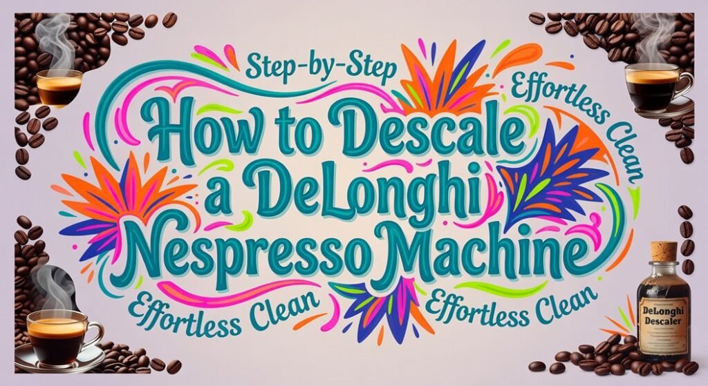 descale delonghi nespresso machine