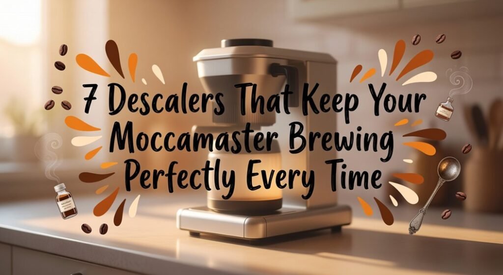 descalers for moccamaster maintenance