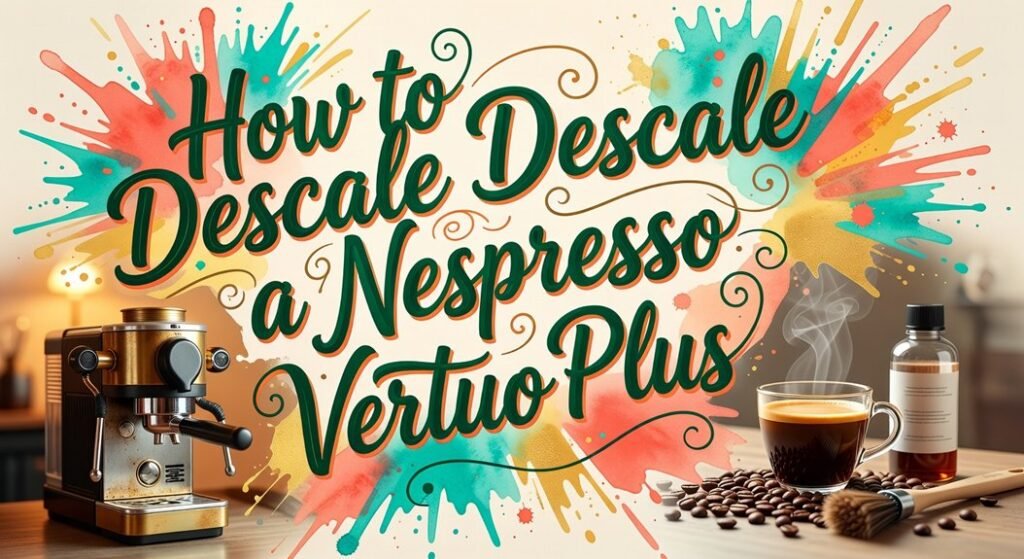 descaling nespresso vertuo plus