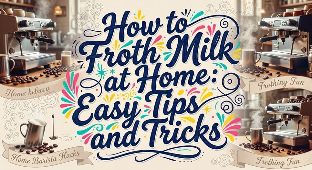 diy milk frothing guide