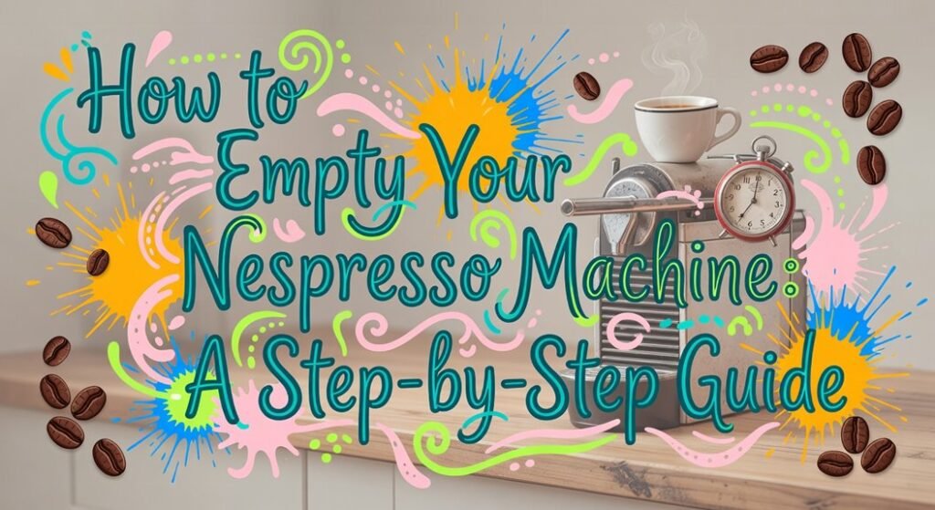 empty nespresso machine guide