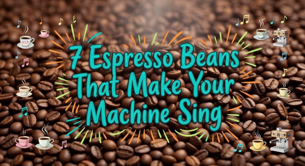 espresso beans enhance machine performance