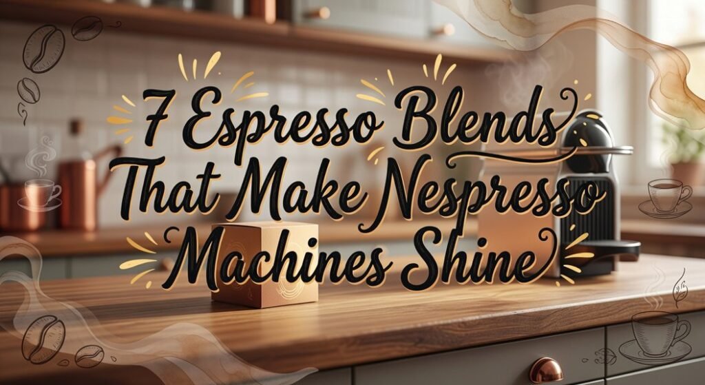 espresso blends enhancing nespresso performance