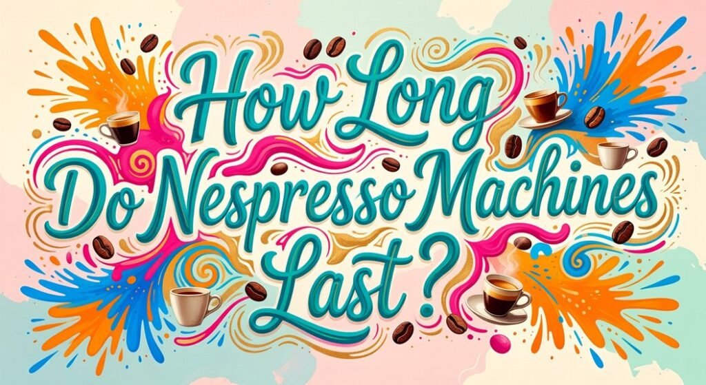 espresso machine lifespan