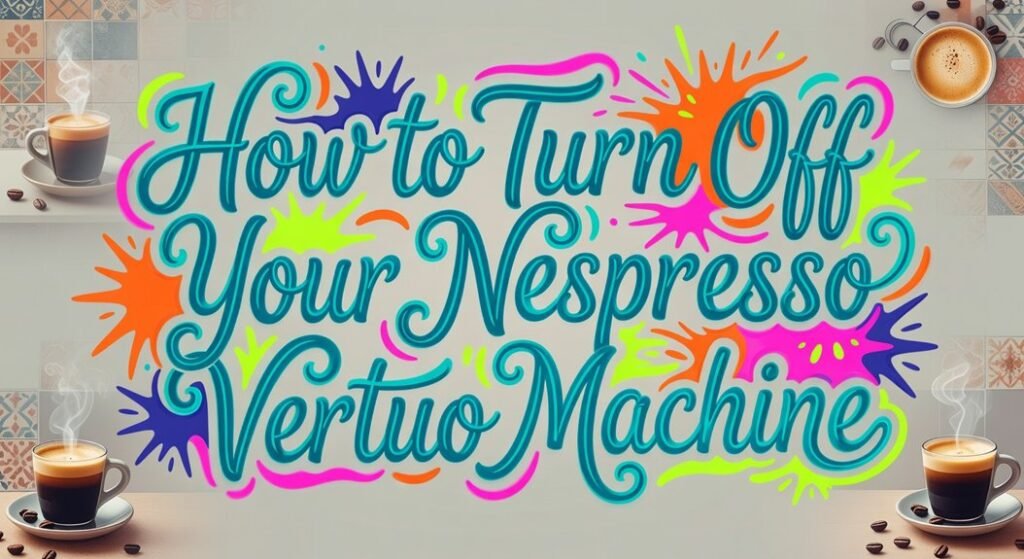 espresso machine power off