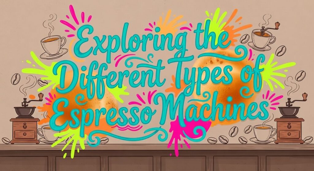 espresso machine types explained