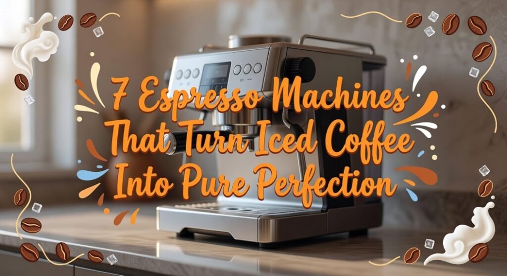 espresso machines perfecting iced coffee