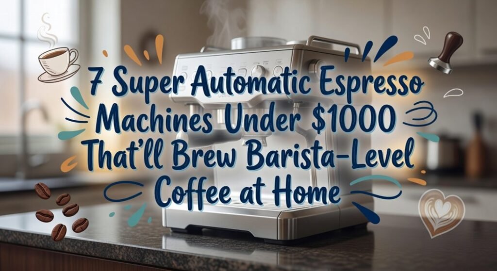espresso machines under 1000