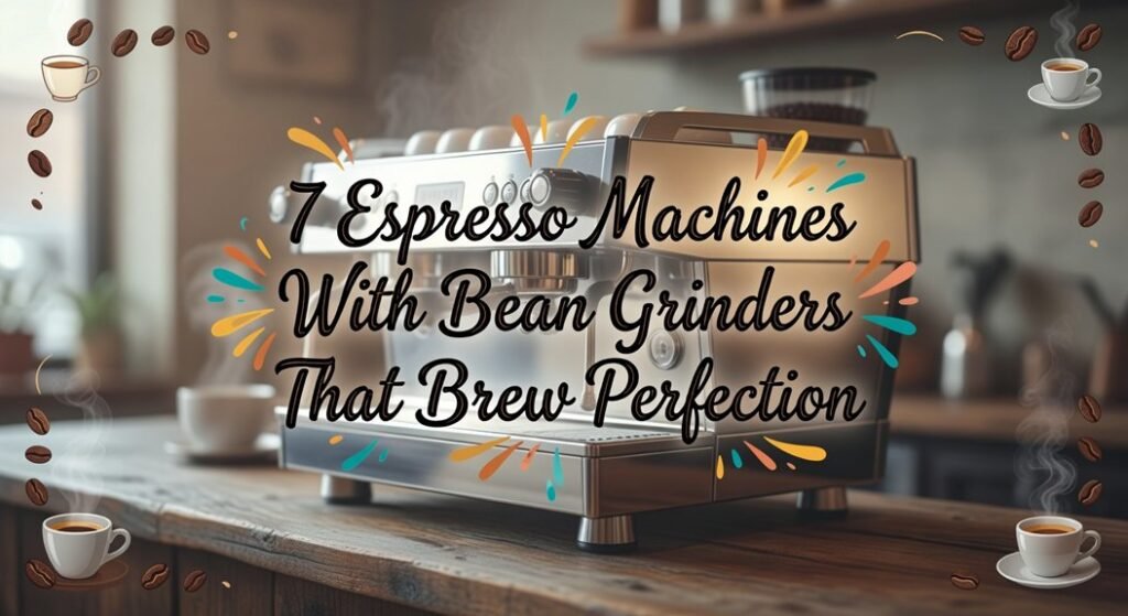 espresso machines with built in grinders