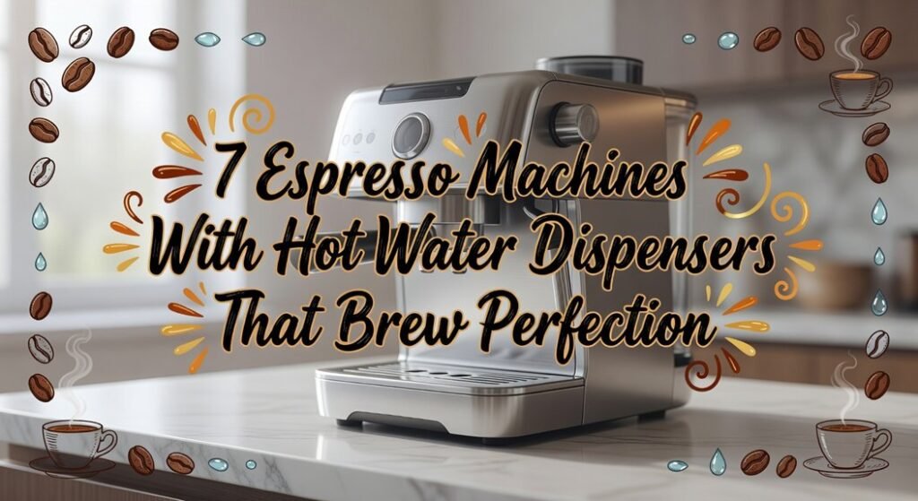espresso machines with dispensers